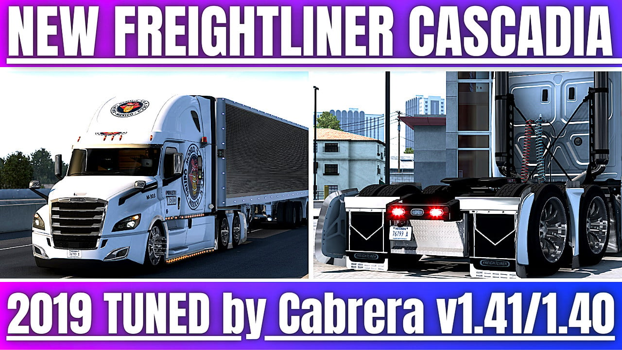 ✅ American Truck Simulator | TUNED FREIGHTLINER CASCADIA  [ATS 1.41-1.40]